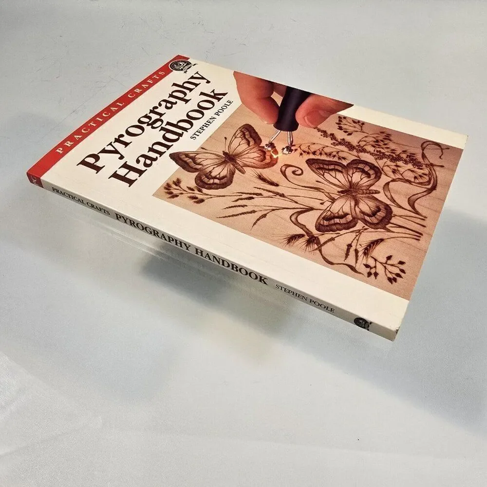 Pyrography Handbook by Stephen Poole 1997 Paperback Practical Crafts